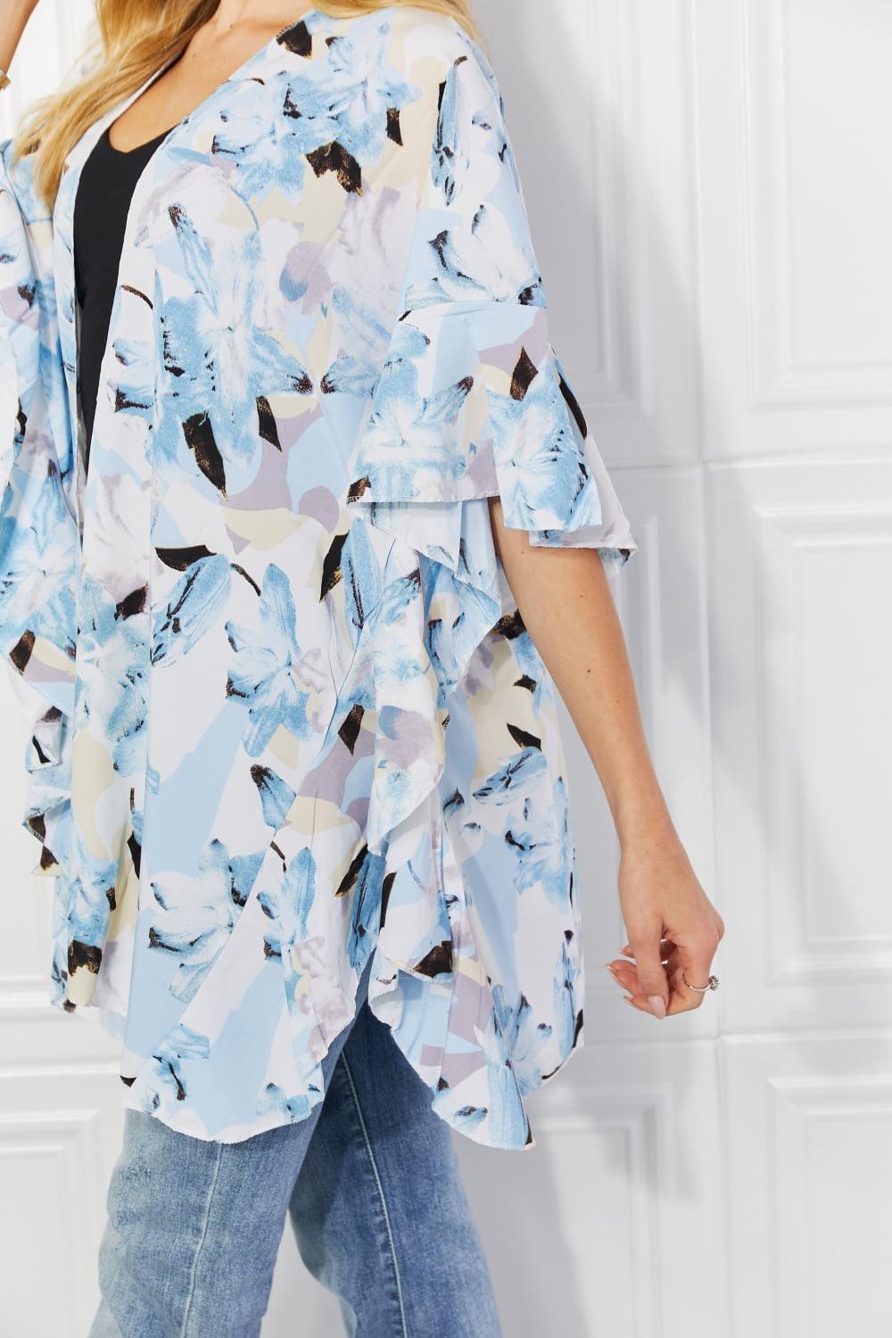 Justin Taylor Summer Fever Floral Kimono - Glamorous Boutique USA L.L.C.