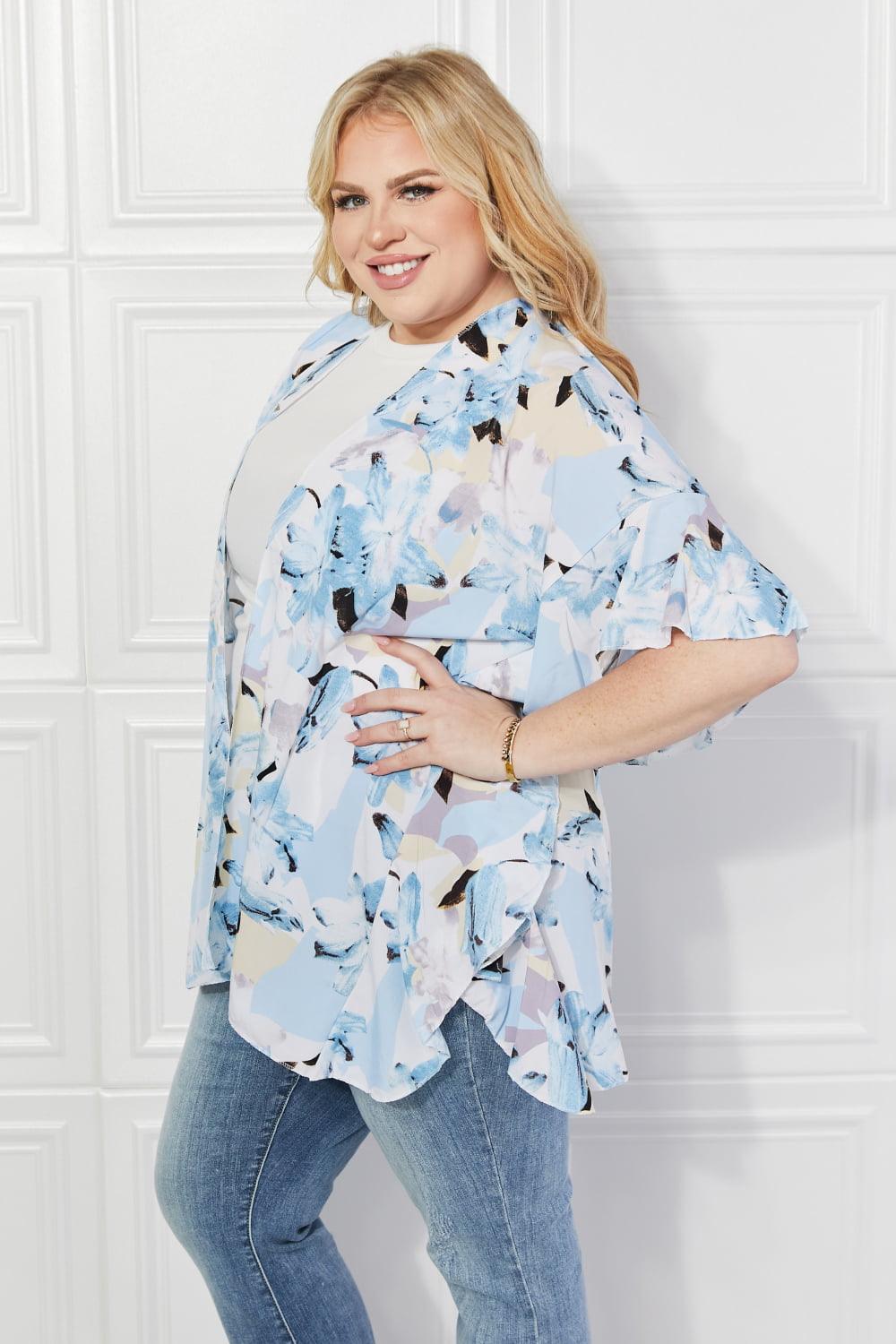 Justin Taylor Summer Fever Floral Kimono - Glamorous Boutique USA L.L.C.