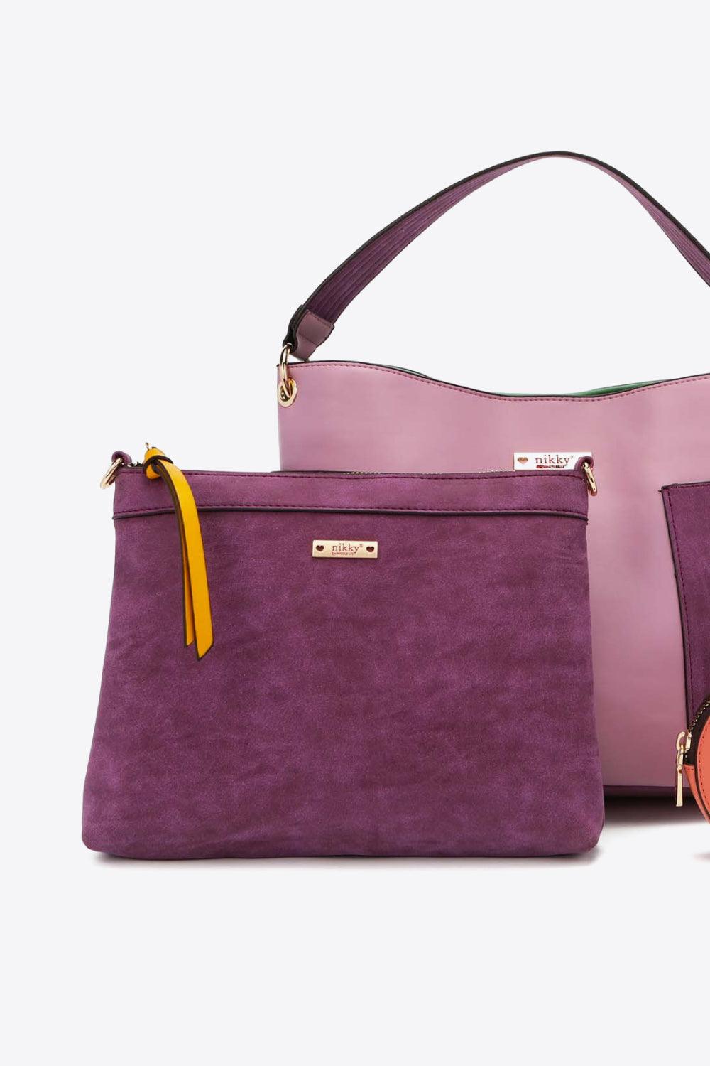 Nicole Lee USA Sweetheart Handbag Set - Glamorous Boutique USA L.L.C.
