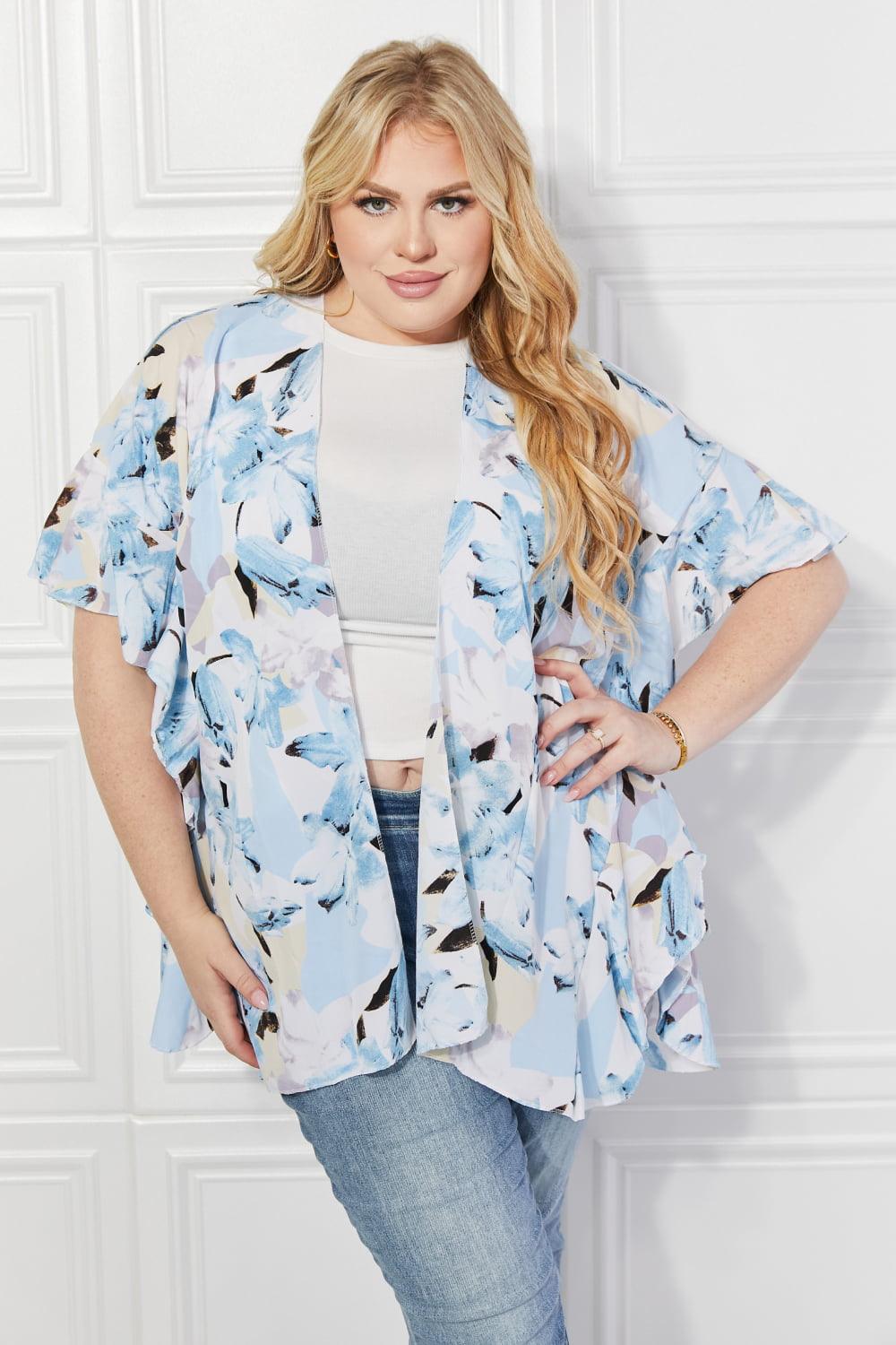 Justin Taylor Summer Fever Floral Kimono - Glamorous Boutique USA L.L.C.