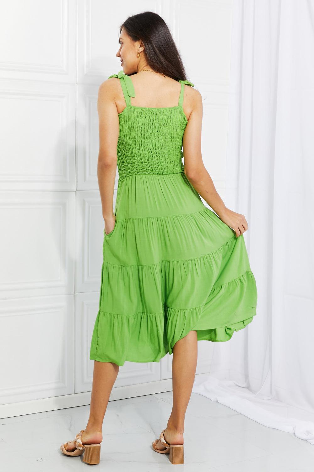 Culture Code Full Size Summer Solstice Smocked Tiered Dress - Glamorous Boutique USA L.L.C.
