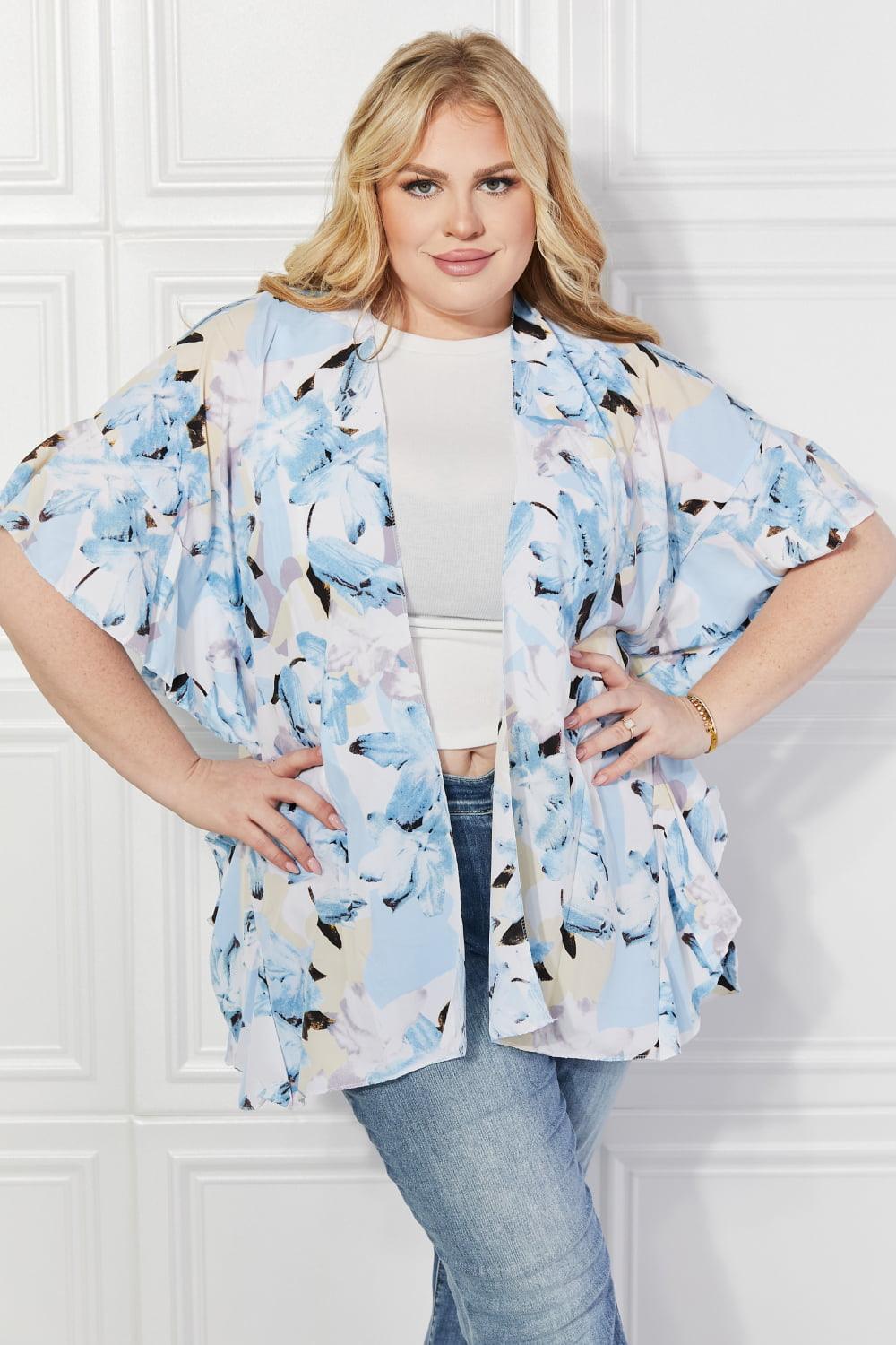 Justin Taylor Summer Fever Floral Kimono - Glamorous Boutique USA L.L.C.