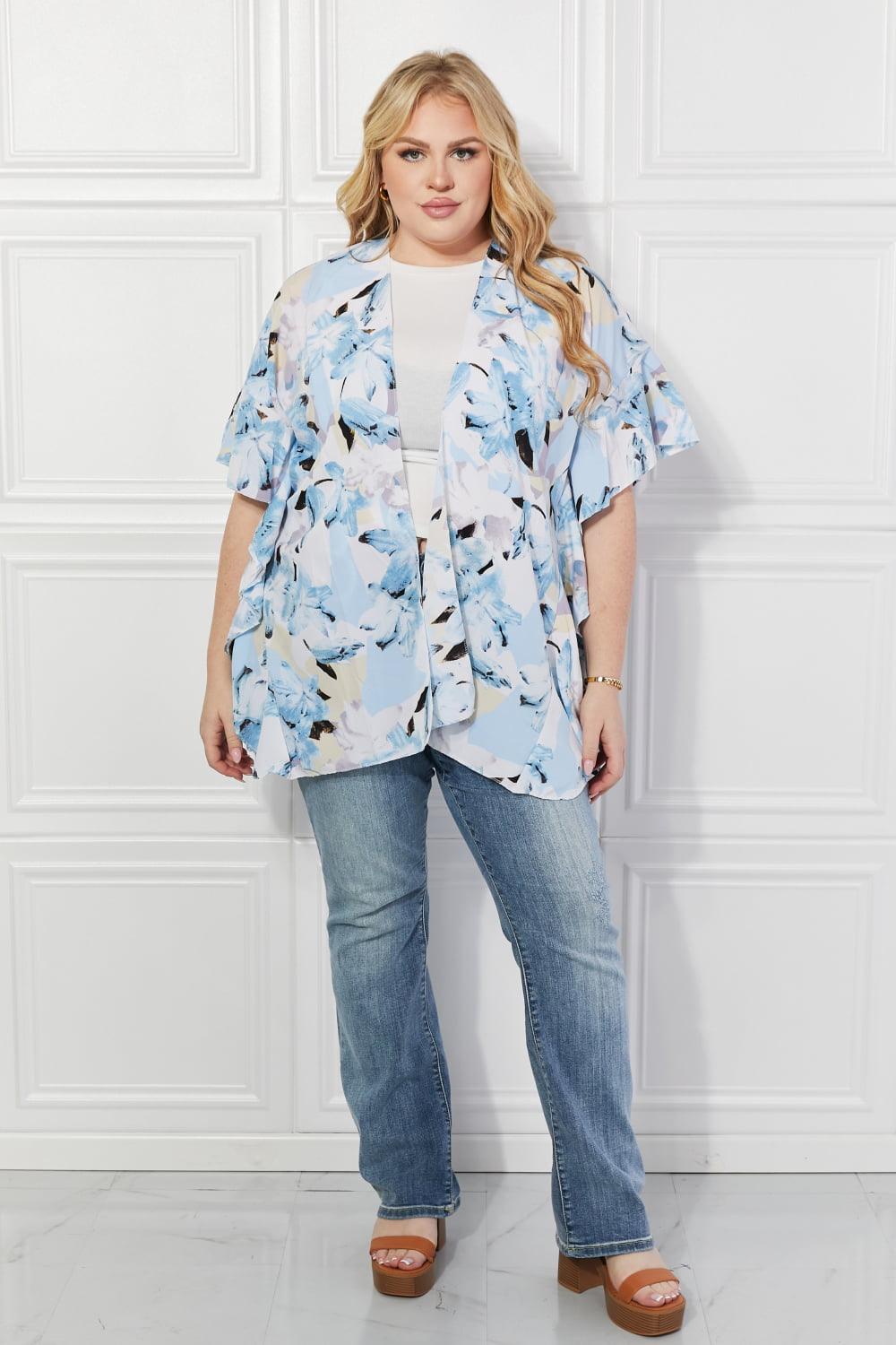 Justin Taylor Summer Fever Floral Kimono - Glamorous Boutique USA L.L.C.
