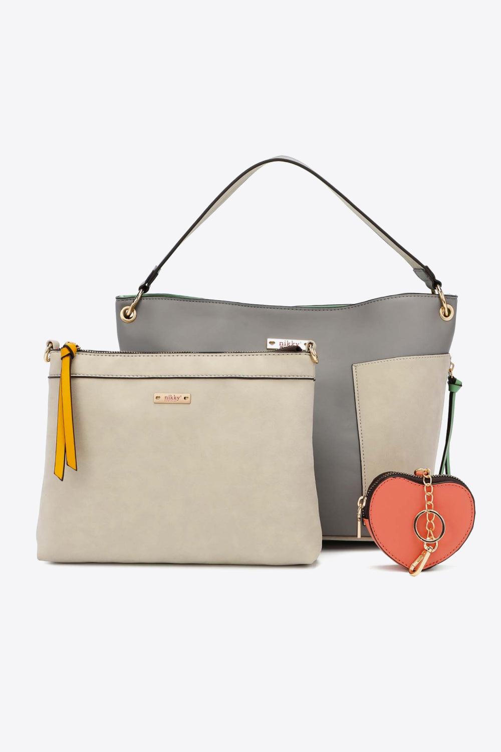 Nicole Lee USA Sweetheart Handbag Set - Glamorous Boutique USA L.L.C.