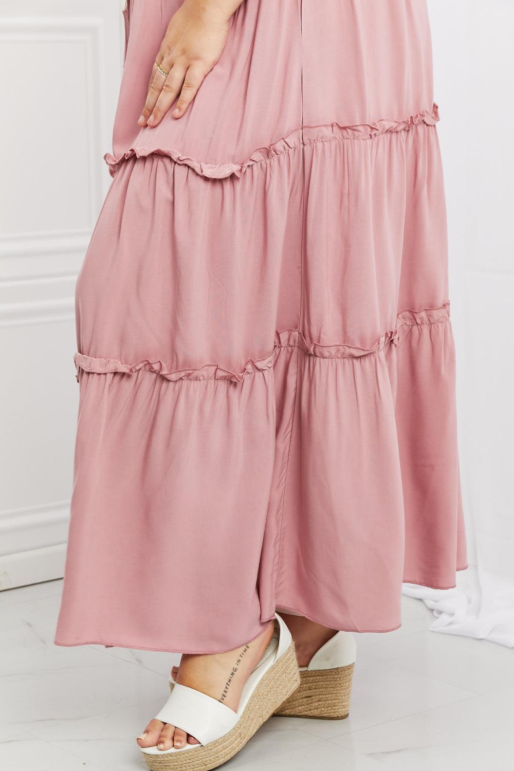 Zenana Summer Days Full Size Ruffled Maxi Skirt - Glamorous Boutique USA L.L.C.