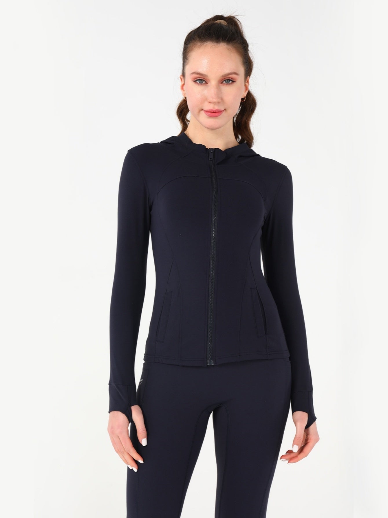 Hooded Yoga Jacket
