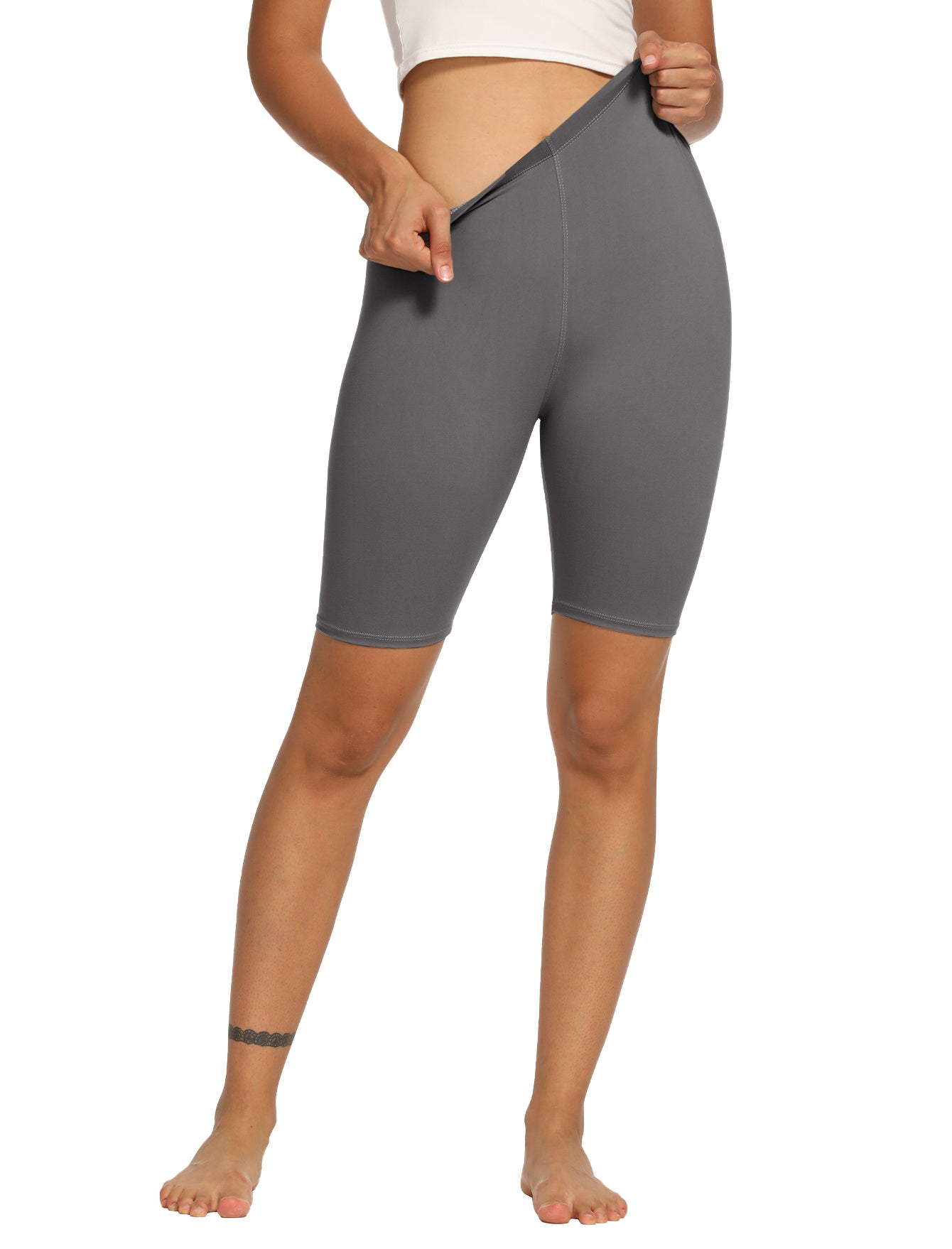 Tummy Control Biker Yoga Shorts