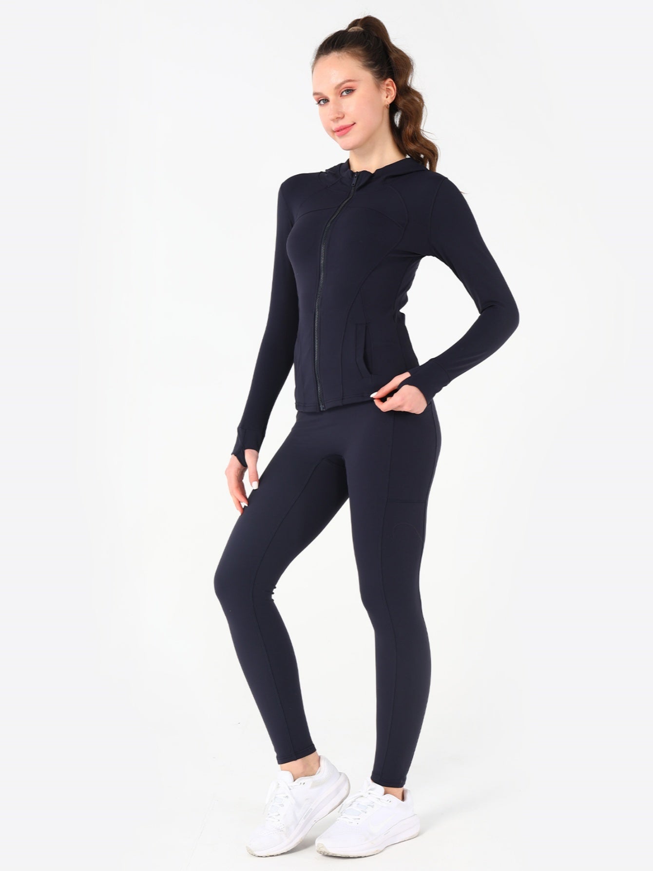 Hooded Yoga Jacket