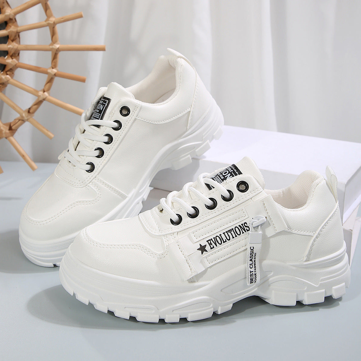 EVOLUTIONS Womens Sports Sneakers