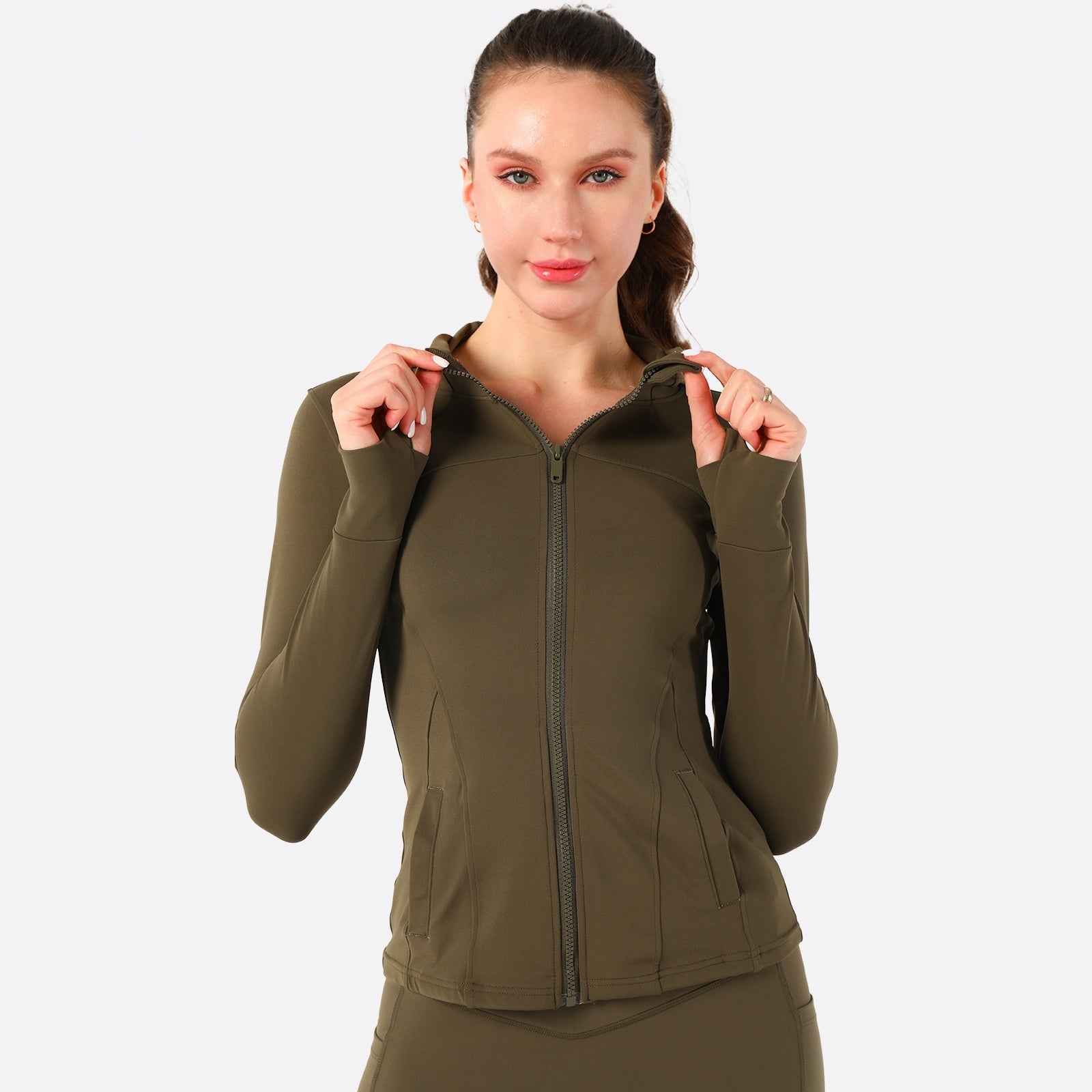 Hooded Yoga Jacket
