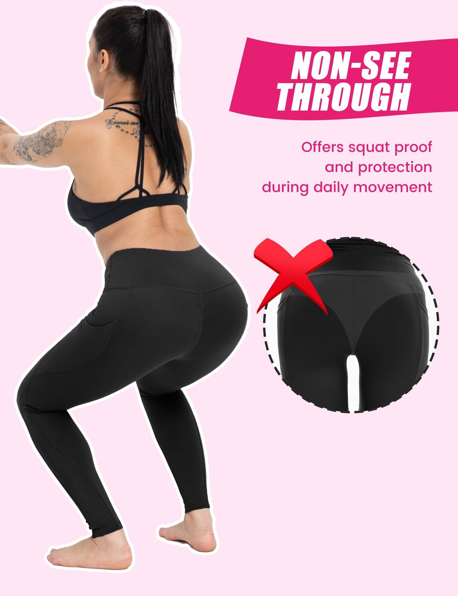 3-Pack Cropped High-waisted Oblique Pocketed Yoga Pants