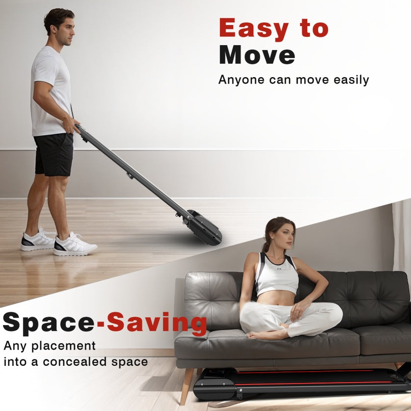 Compact Portable Treadmill w/ Remote