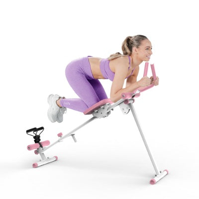 4-in-1 Ab Workout Exercise Rowing Machine