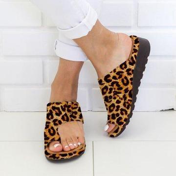 Womens Toe Sleeve Flat Sandal
