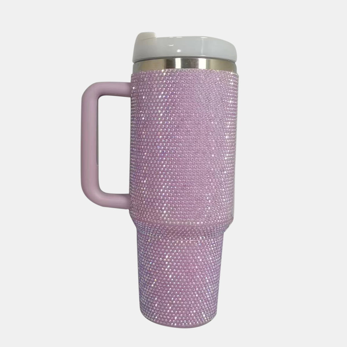 Rhinestone Stainless Steel Insulated Tumbler 40 oz- Premium High Quality Travel Mug Hot and Cold Drinks - Durable, Reusable, , Multipurpose, and Sparkling Diamond Studded Series Design