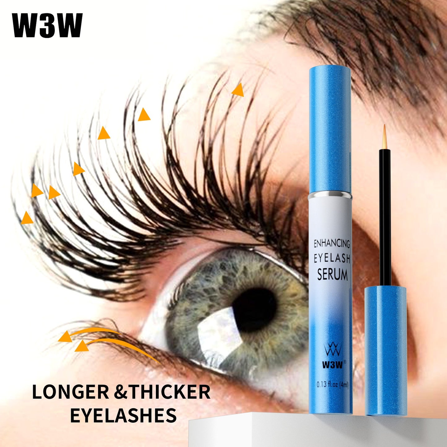 W3W Eyelash serum black thick Eyelash serum long curling