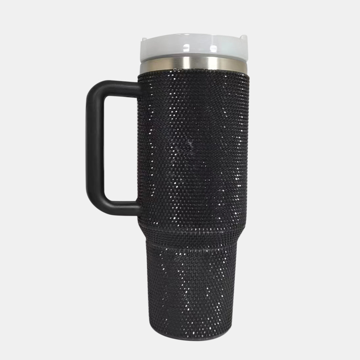 Rhinestone Stainless Steel Insulated Tumbler 40 oz- Premium High Quality Travel Mug Hot and Cold Drinks - Durable, Reusable, , Multipurpose, and Sparkling Diamond Studded Series Design