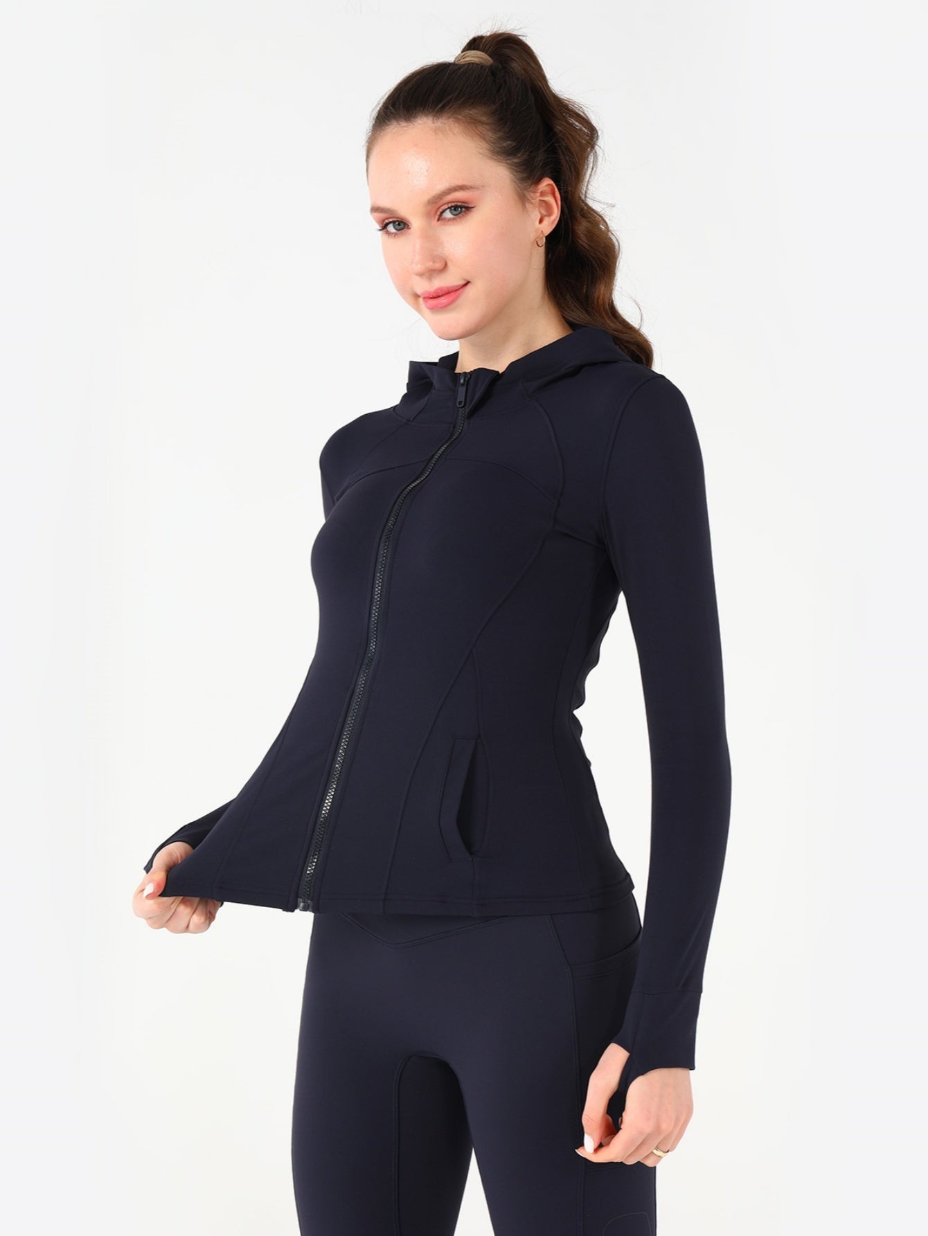 Hooded Yoga Jacket
