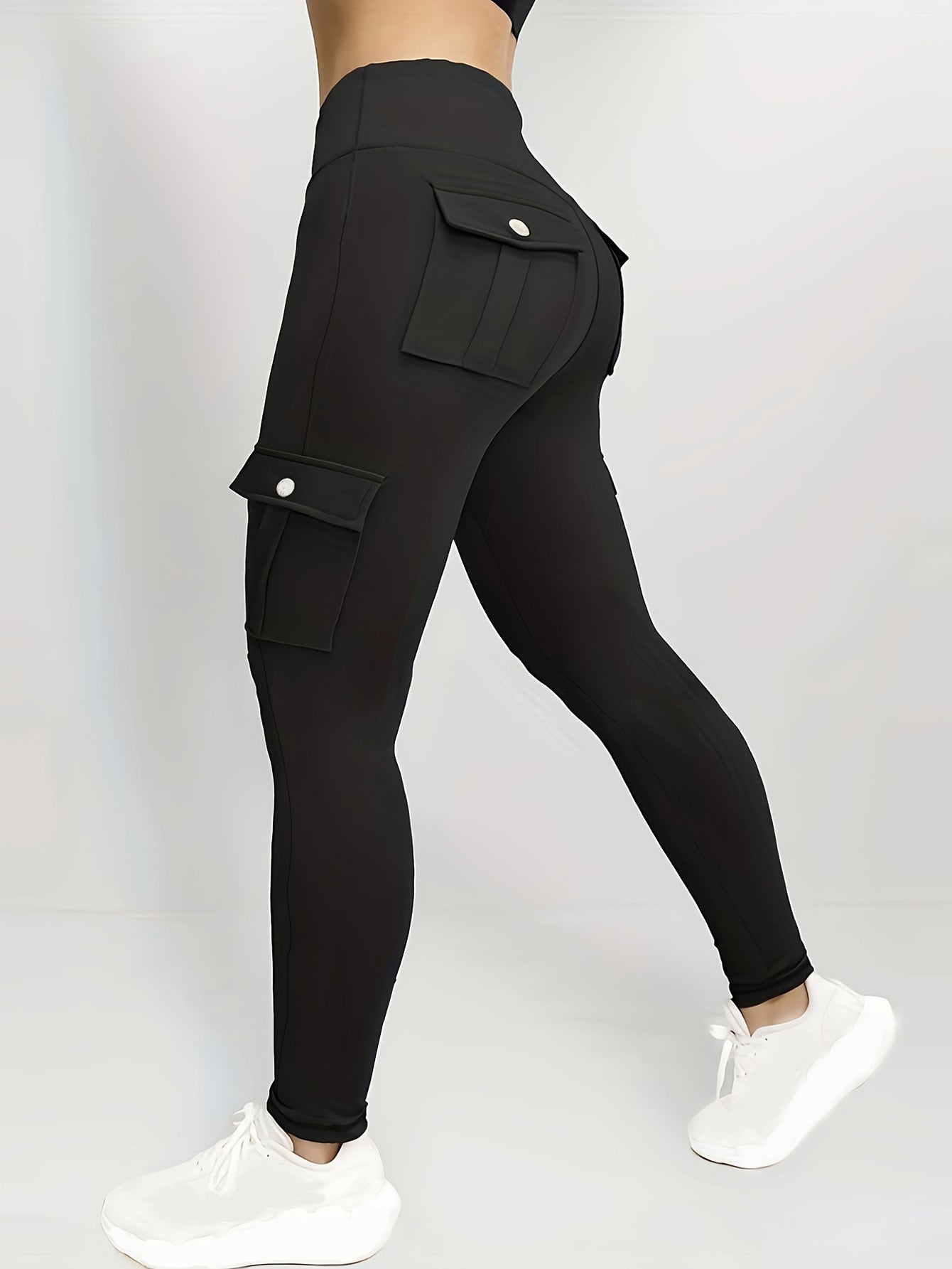 Plus Size High Waisted Plus Size Fitness Pants
