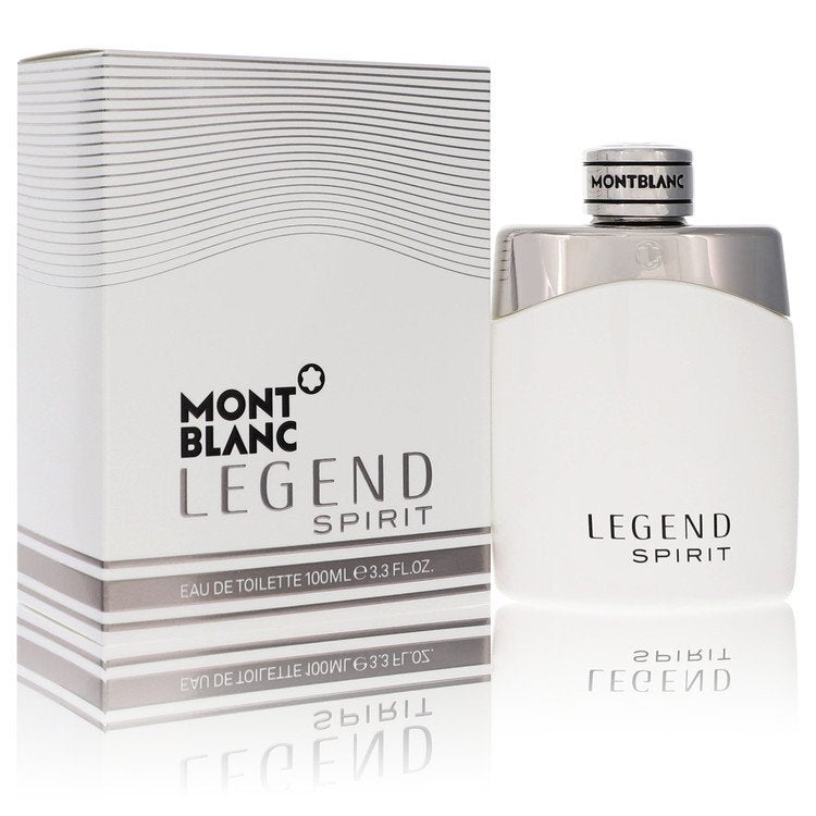 Montblanc Legend Spirit by Mont Blanc Eau De Toilette Spray 3.3 oz (Men)