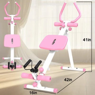 4-in-1 Ab Workout Exercise Rowing Machine
