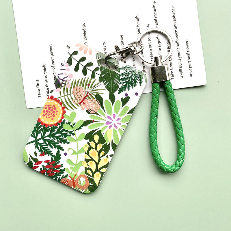 Simple Glam Fashion Lanyard Card Cover