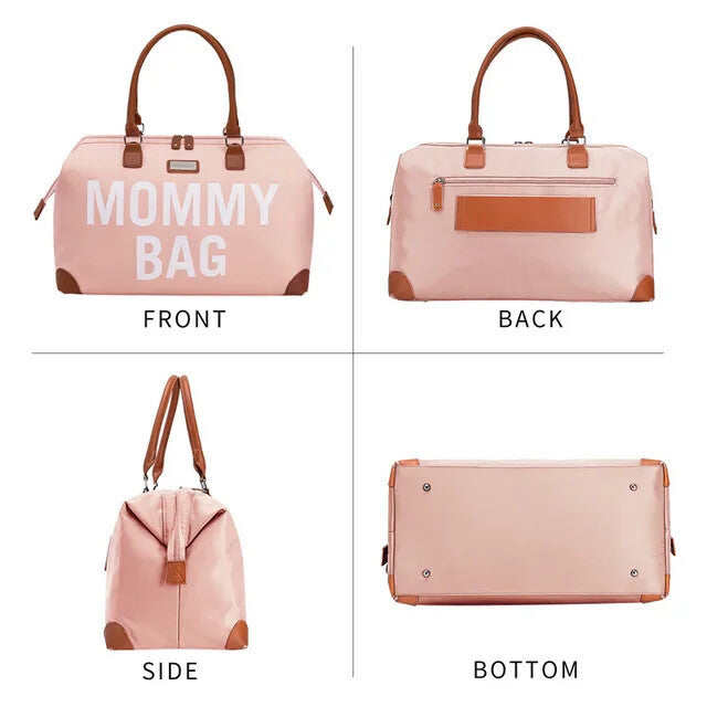 3-Pc Weekender Mom Traveling Duffel Bag Set