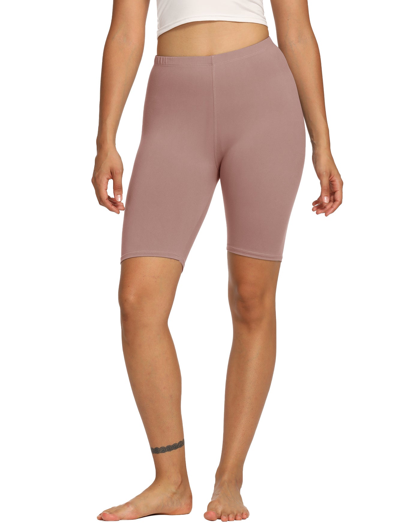 Tummy Control Biker Yoga Shorts