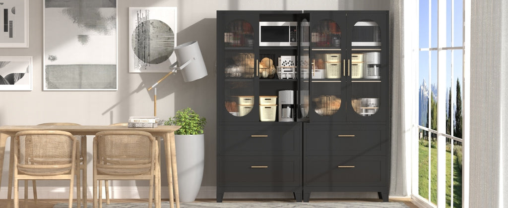 2 Doors 2 Drawers Cabinet
