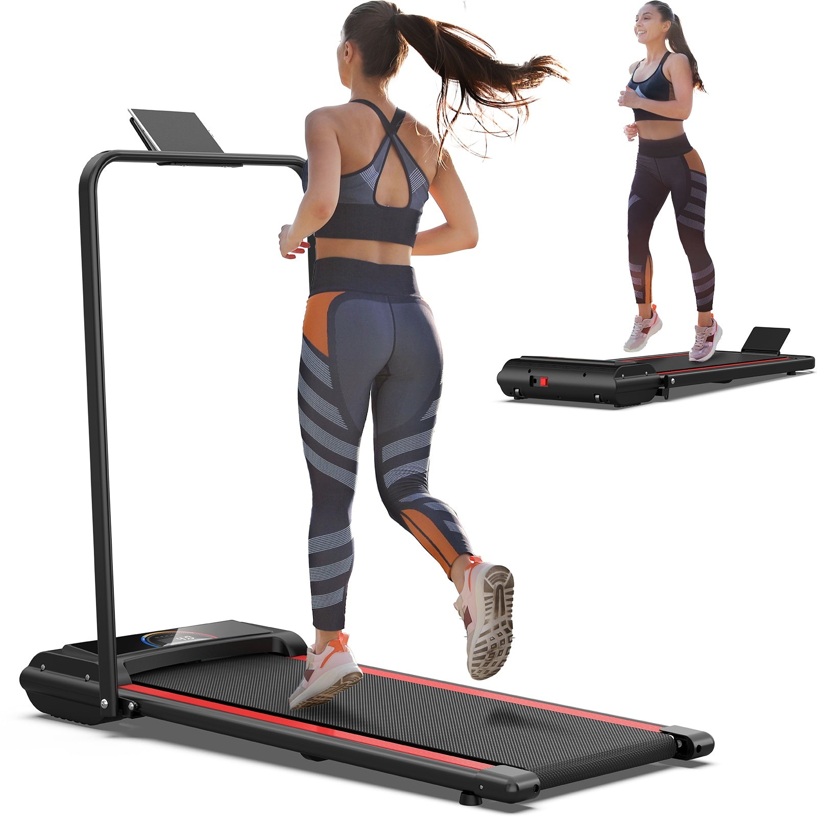 Compact Portable Treadmill w/ Remote