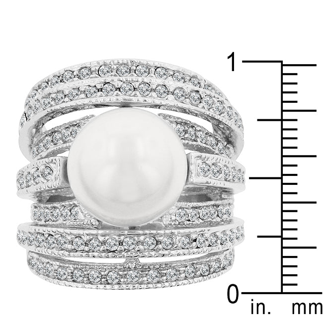 Right-Hand Pearl Ring