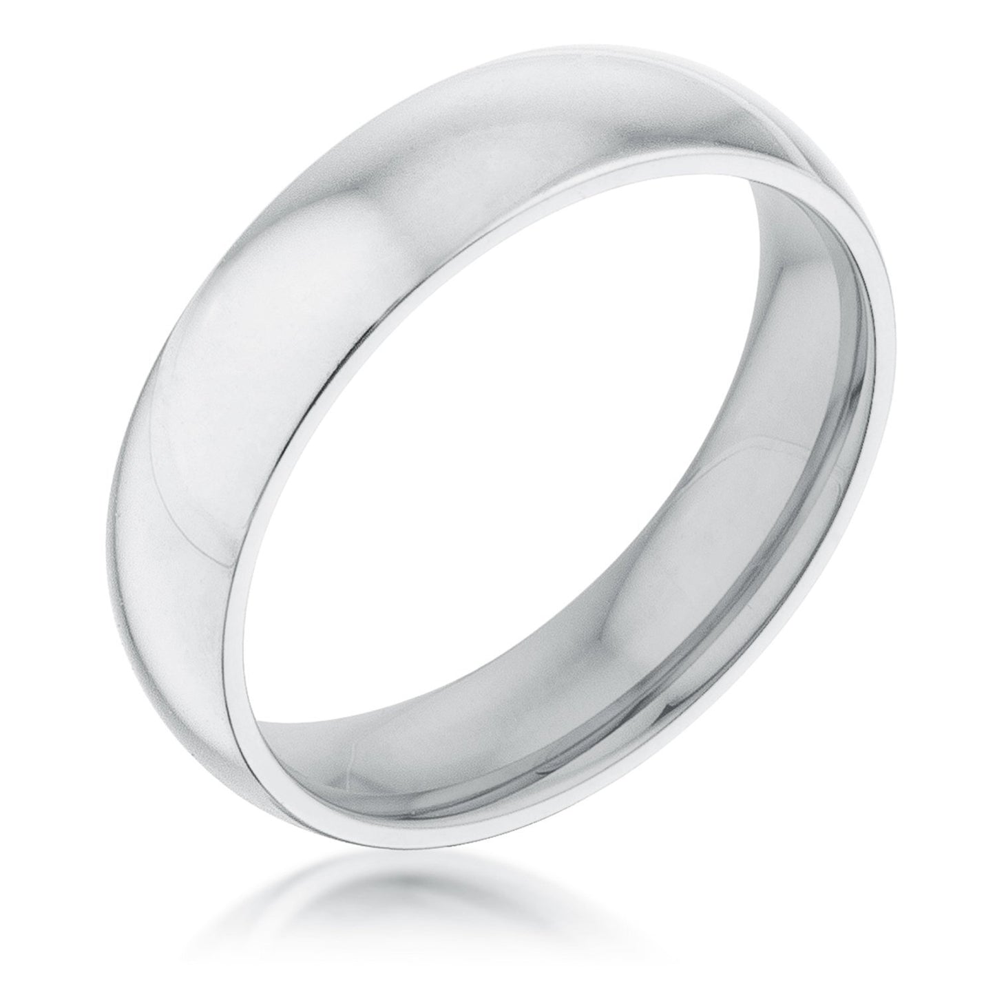 5 mm Stainless Wedding Band