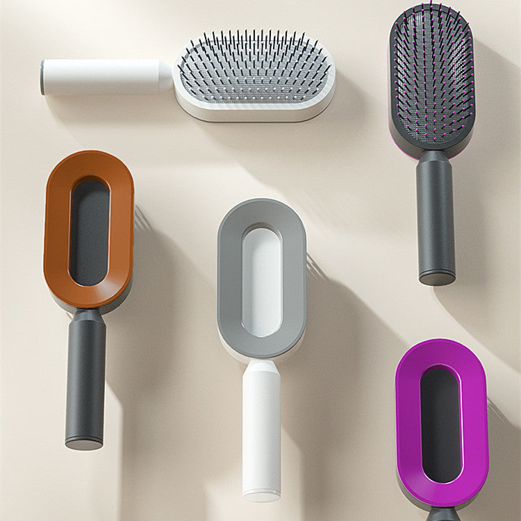 Self Cleaning 3D Air Cushioned Scalp Massager Brush