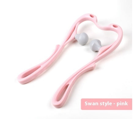 Multifunctional Manual Six-wheel Neck-Roller Massager