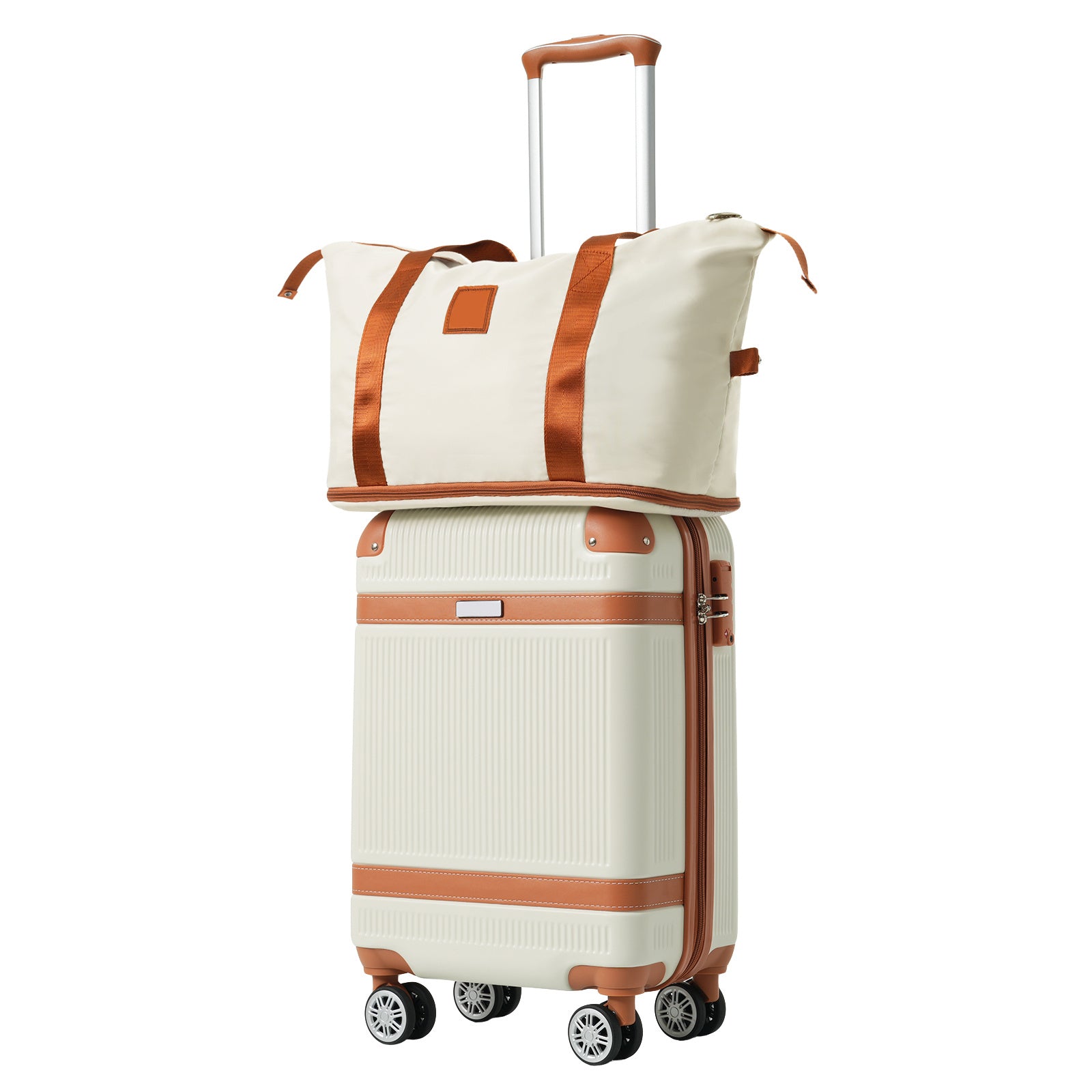 3 Piece Hardshell Luggage Carry-on Suitcase With TSA Lock