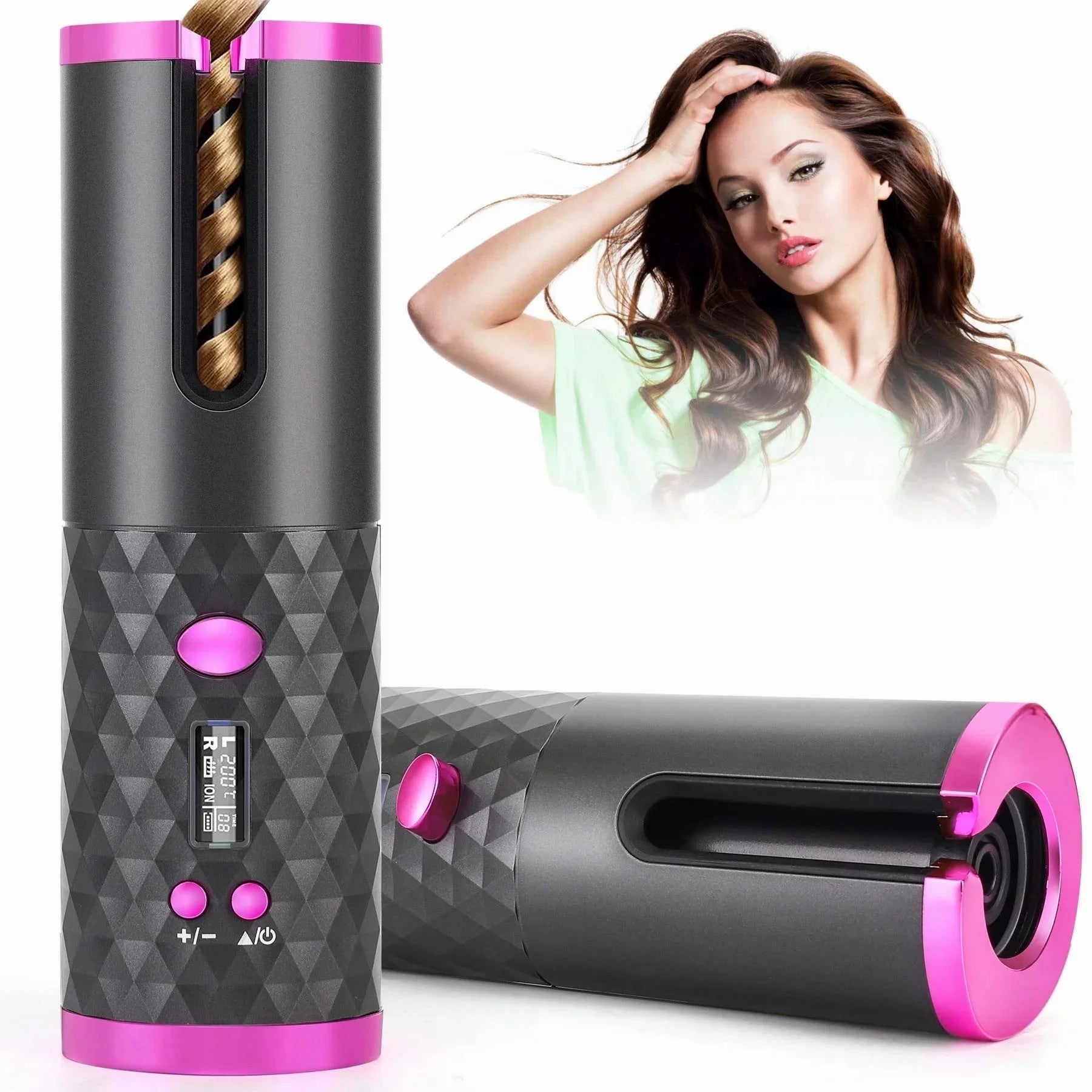 Portable Automatic Ceramic Hair Curler