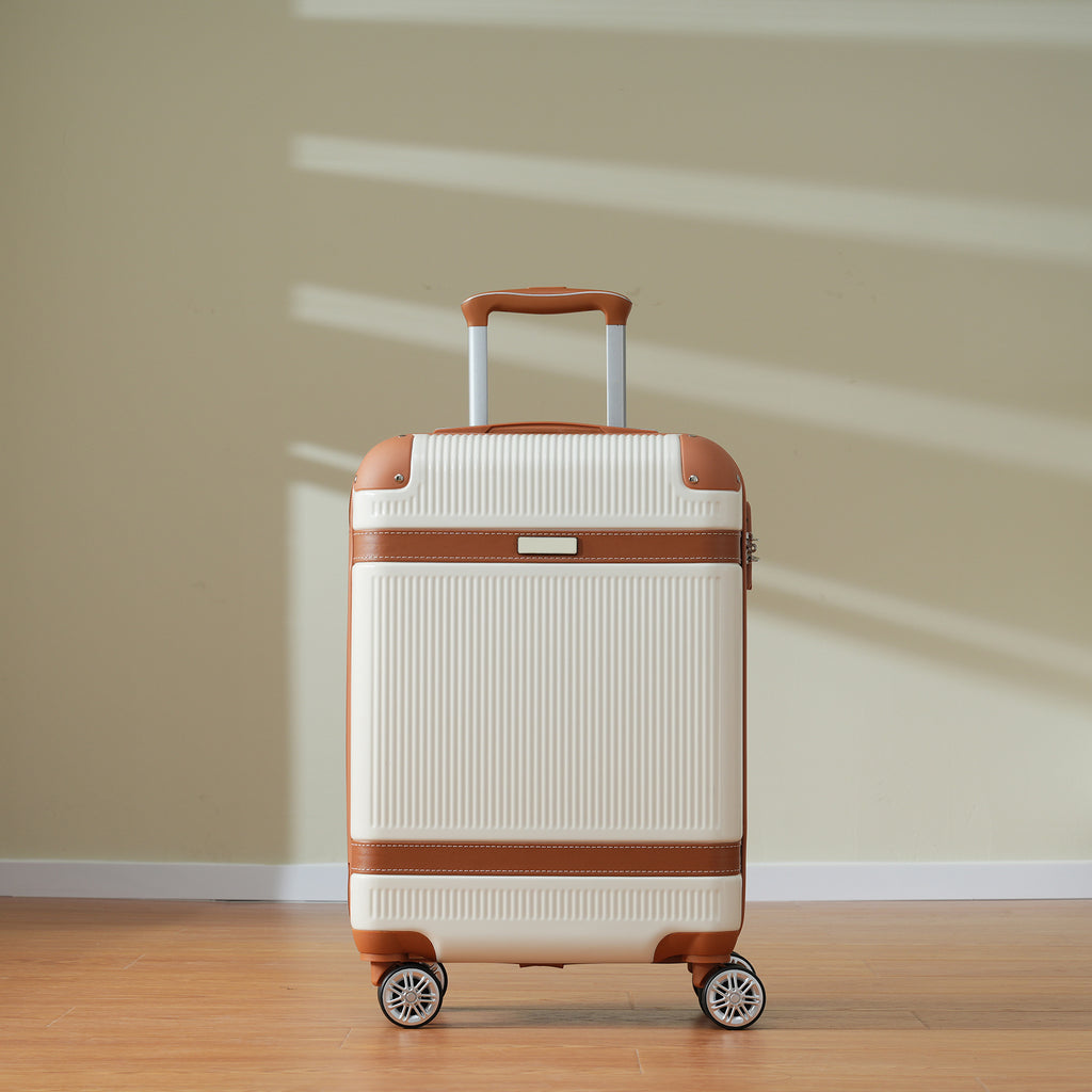 3 Piece Hardshell Luggage Carry-on Suitcase With TSA Lock