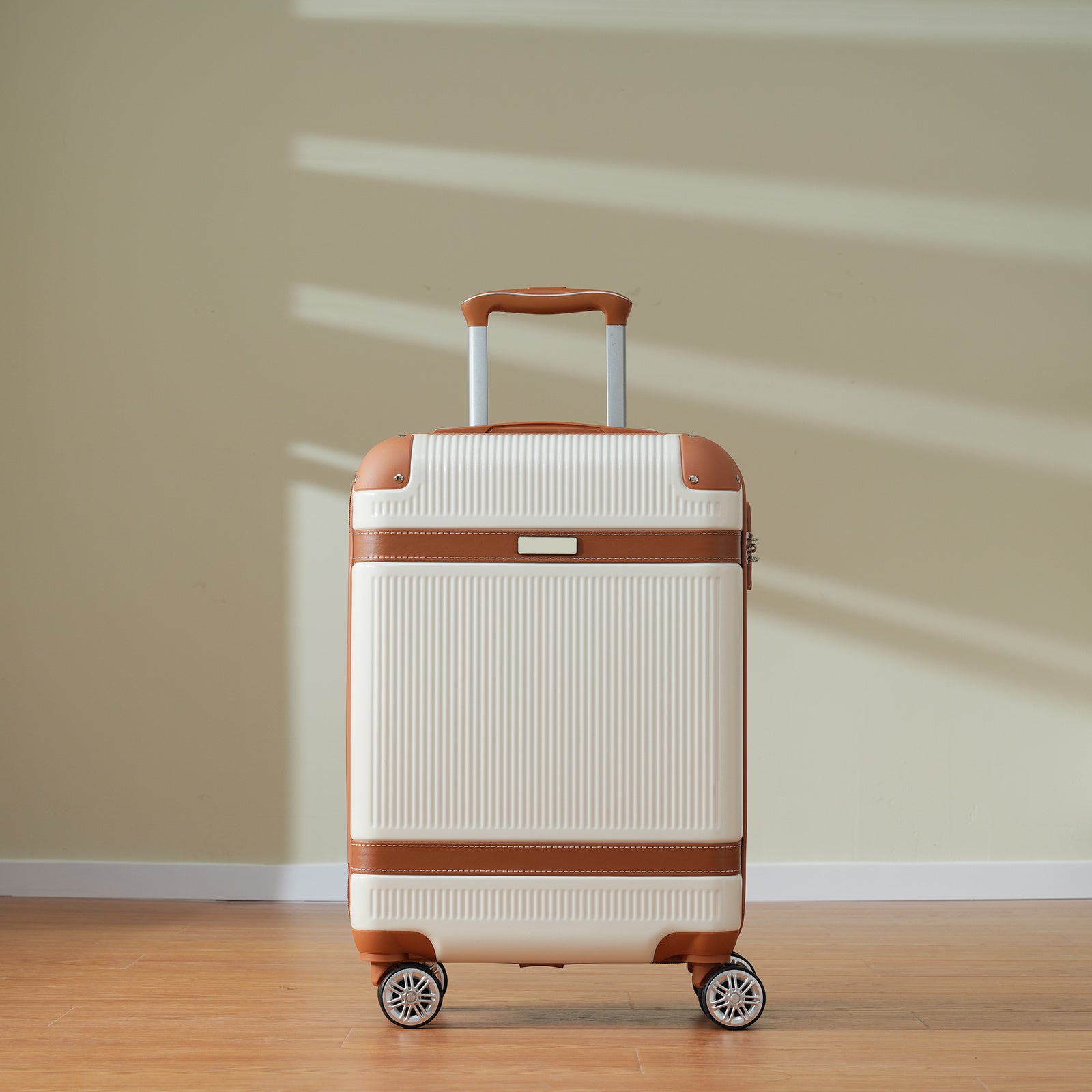 3 Piece Hardshell Luggage Carry-on Suitcase With TSA Lock