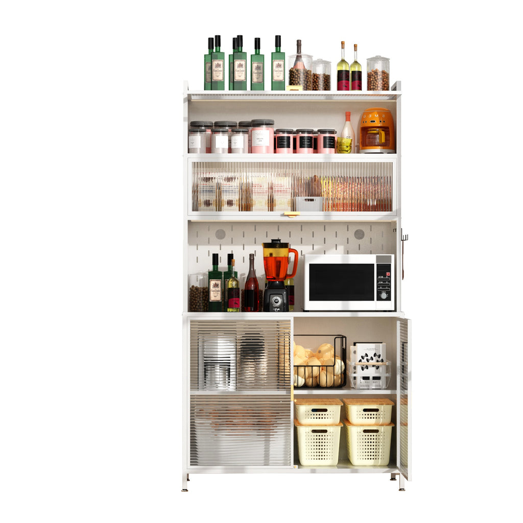 6 Level Flip Door Pantry Cabinet
