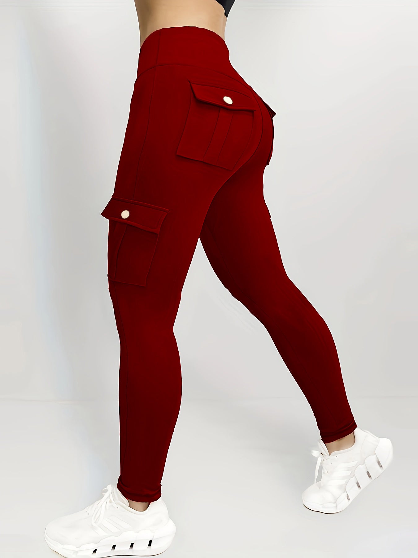Plus Size High Waisted Plus Size Fitness Pants