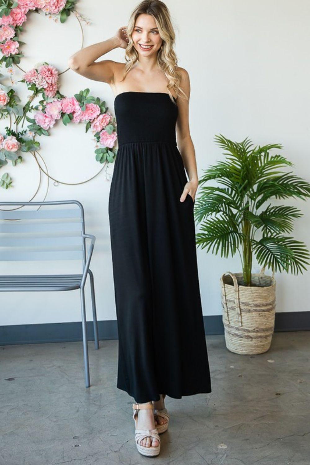 Heimish Full Size Strapless Maxi Dress - Glamorous Boutique USA L.L.C.