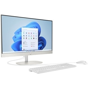 HP Intel Core All-in-one 64 bit PC in WHITE