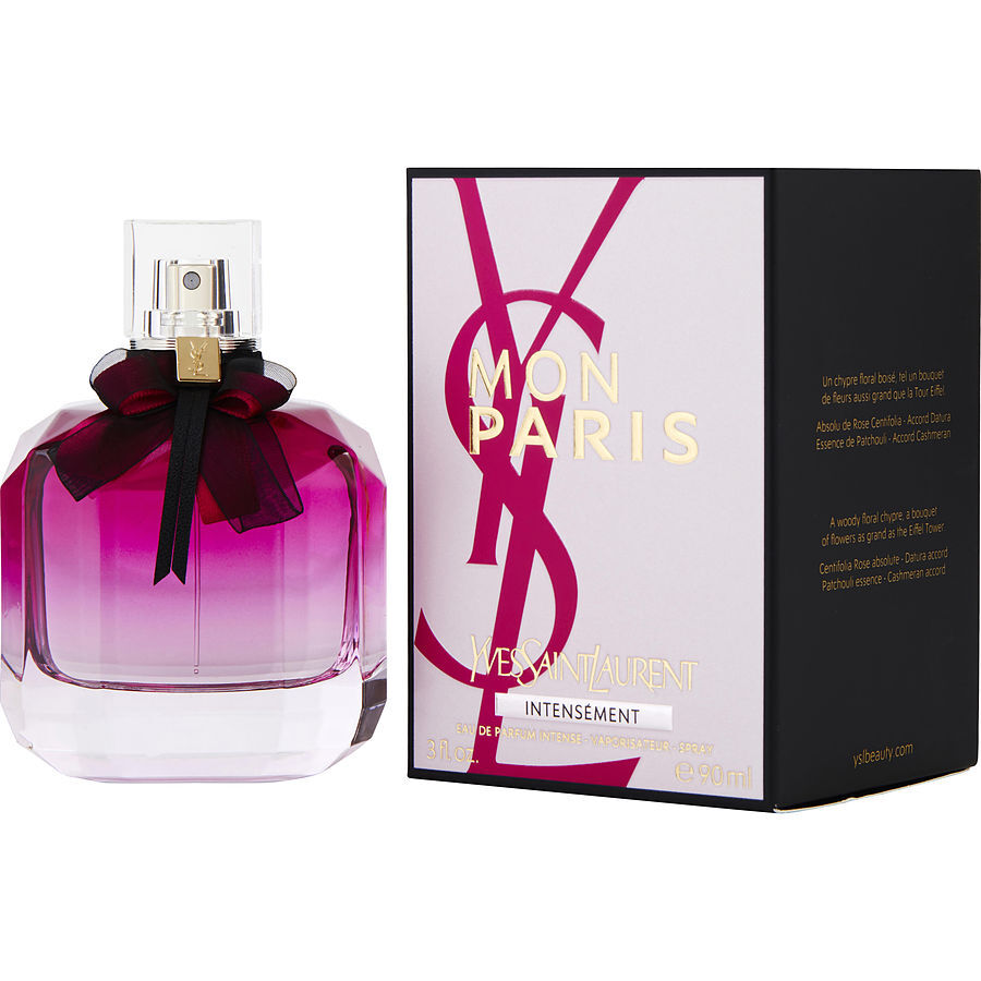 MON PARIS YSL INTENSEMENT by Yves Saint Laurent (WOMEN) - EAU DE PARFUM SPRAY 3 OZ