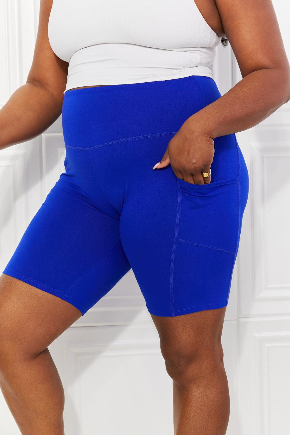 Zenana Full Size Never Let You Go Brushed Biker Shorts - Glamorous Boutique USA L.L.C.