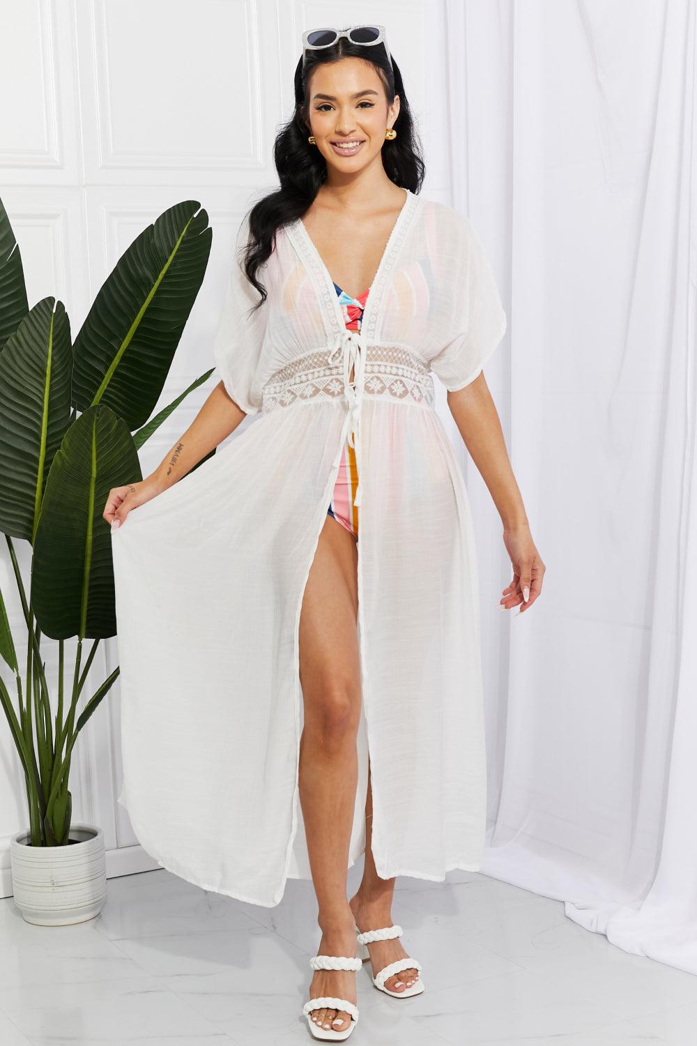 Marina West Swim Sun Goddess Tied Maxi Cover-Up - Glamorous Boutique USA L.L.C.