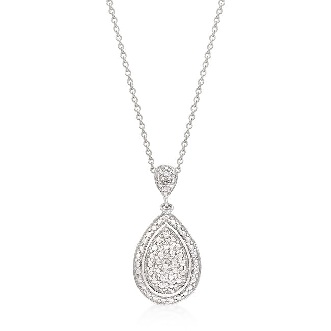 Teardrop Crest Pendant