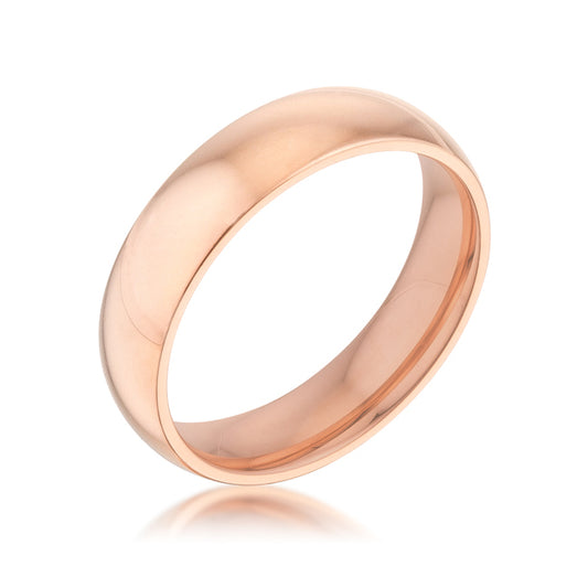 5 mm IPG Rose Gold Stainless Steel Band