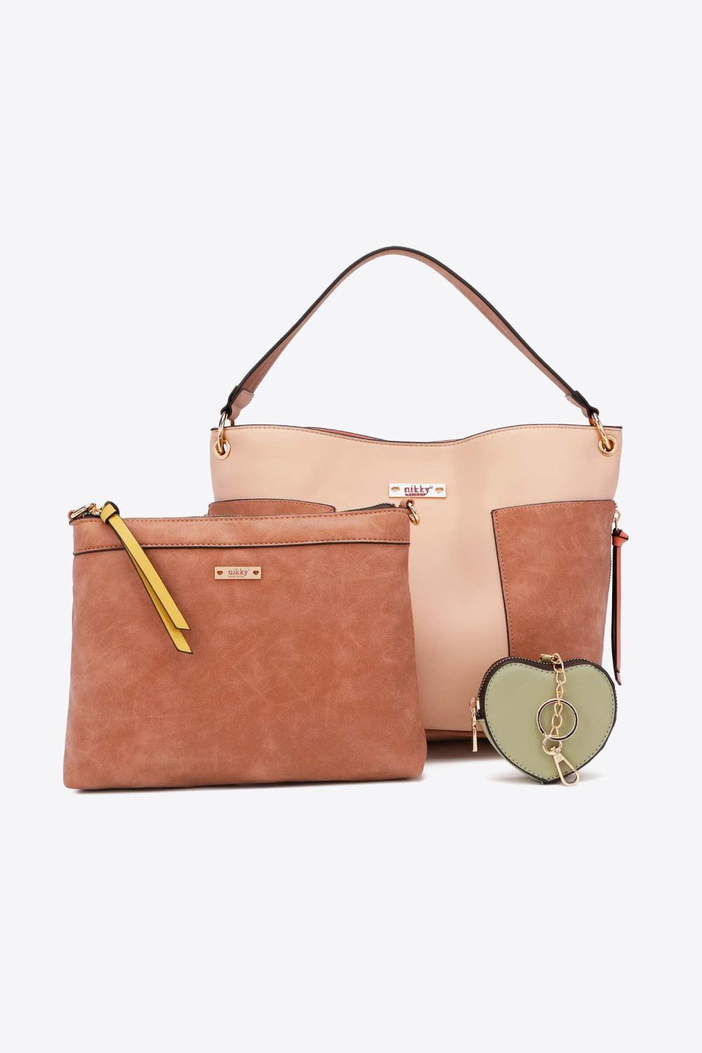 Nicole Lee USA Sweetheart Handbag Set - Glamorous Boutique USA L.L.C.