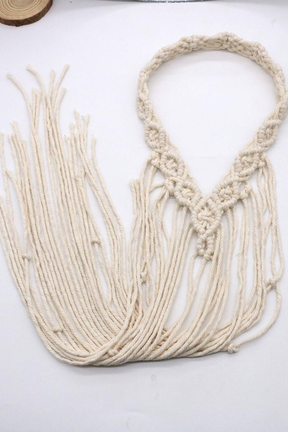 Macrame Fringe Headband - Glamorous Boutique USA L.L.C.