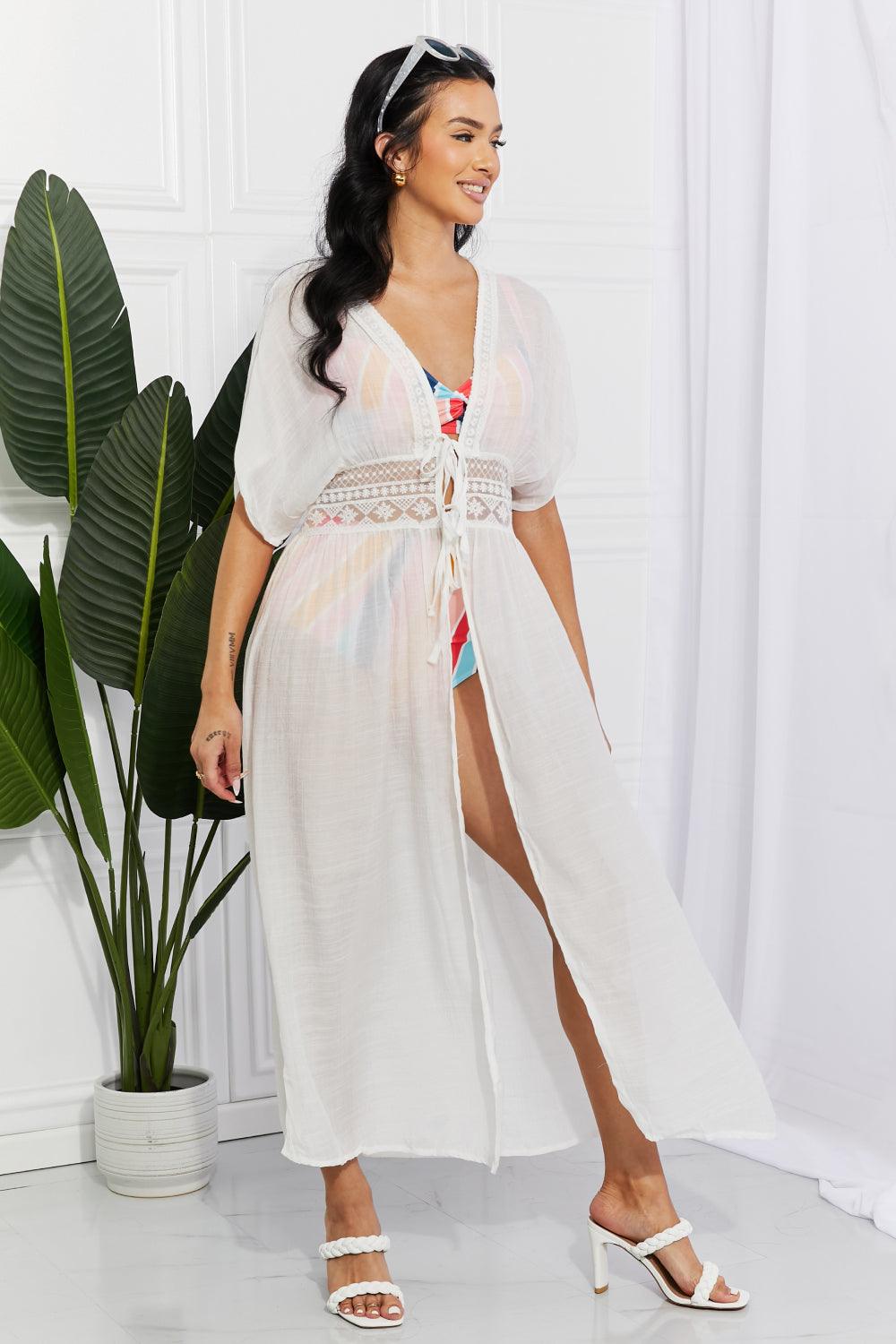 Marina West Swim Sun Goddess Tied Maxi Cover-Up - Glamorous Boutique USA L.L.C.